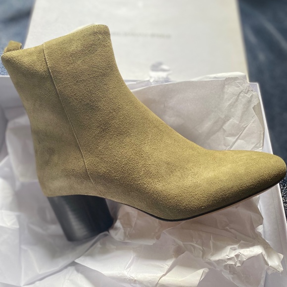 ISABEL MARANT ETOILE summer velvet boot size 7 - Picture 1 of 4